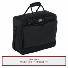 Gator Cases Padded Nylon Equipment Bag fits Mackie DFX 12, MCU XT Pro Mixers