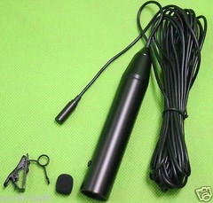 XLR 3Pin Phantom Power Lapel Microphone For Mixer Mixing Console 195″ Cable