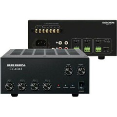 Bogen CC4041 40W 4-Input Commercial Amplifier with Priority Level Control