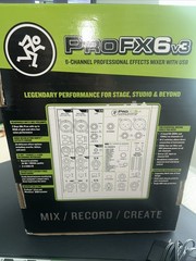 Mackie ProFX6v3 6-Channel Professional Effects Mixer with USB