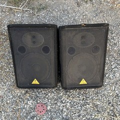 Behringer Eurolive VS1220F 12in Passive Wedge Monitors Pair 600W 8 Ohm