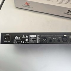 266xs dbx Dual Channel Compressor Gate Dynamics Processor w/ Side Chain Insert