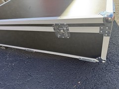 Extra Large Professional Flight Case Road Case w/ Foam – 56.5 x 45.25 x 14 in