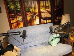 Video podcast studio