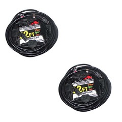 2 ProX 52 ft Multi AC Sockets Extension Cord 14 AWG For Par Lighting Church DJ