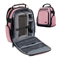 USA GEAR Audio Equipment Backpack for Recording Microphones & Accessories