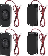 4 PCS Speaker 3 Watt 8 Ohm Mini Speaker 8Ohm 3W Loundspeaker Micro for Arduino w