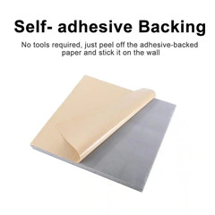 0.6 In. X 12 In. X 12 In. Square Sound Absorbing Acoustic Panels Self-Adhesive f
