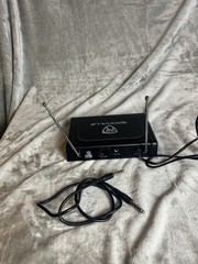 Rockville RWM1203VH VHF Wireless Dual HandHeld Microphone System Digital Display