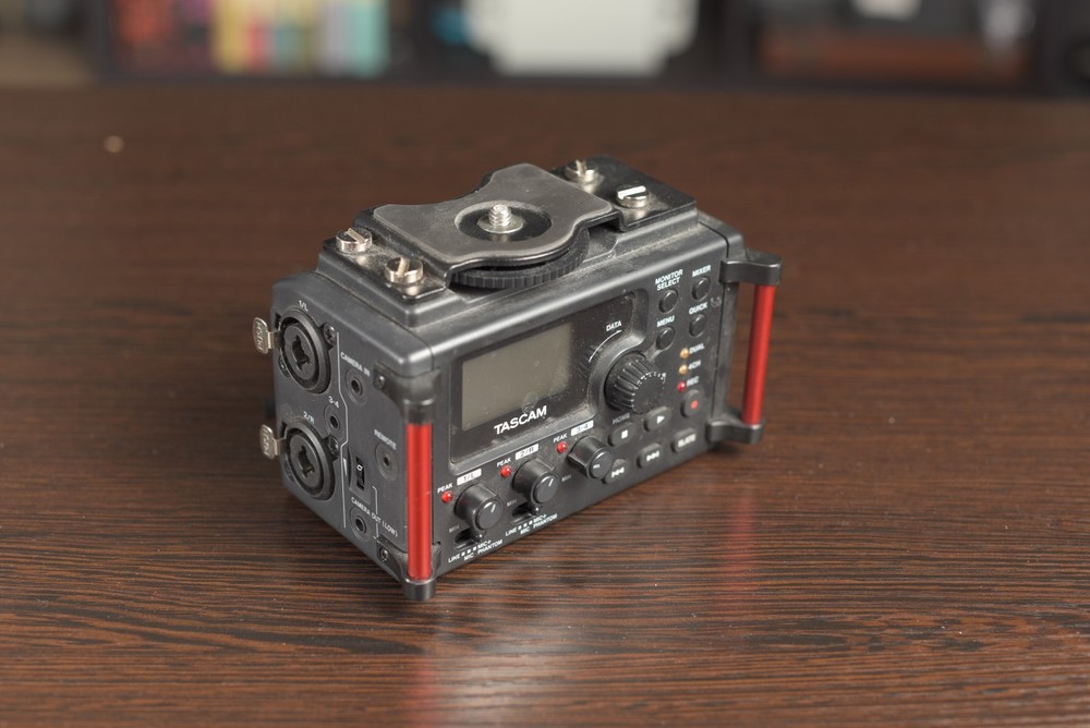 TASCAM DR-60DMKII Portable Recorder Designed for DSLR Filmmakers
