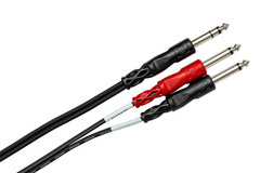 STP-203 Insert Cable 1/4 Inches TRS to Dual 1/4 Inches TS – 9 Feet