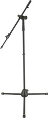 Gravity Stands Microphone Stand With Folding Tripod Base And 2-Point Adjustment