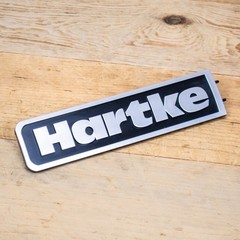 Hartke Logo Name Plate Badge for HD150 Bass Amplifier Nameplate UHAR932