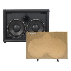 OPEN BOX: Sound Town 2 x 10” 400W Bass Cabinet Horn Birch Plywood (BGC210BK-R)