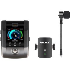 NUX B6PRO 2.4GHz Wireless System for Wind Instruments Black