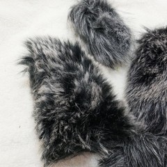 Furry Outdoor Windscreen Muff, Pop Filter/Wind Cover Shields 4EA