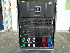 MOTION LABS 400AMP 1300-400A-18-2-01 POWER DISTRO W/ WHEELED CASE# 3492 THS