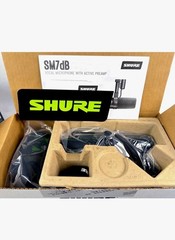 Shure SM7dB Dynamic Microphone Preamp Stream Podcast, Recording, Studio, Ect