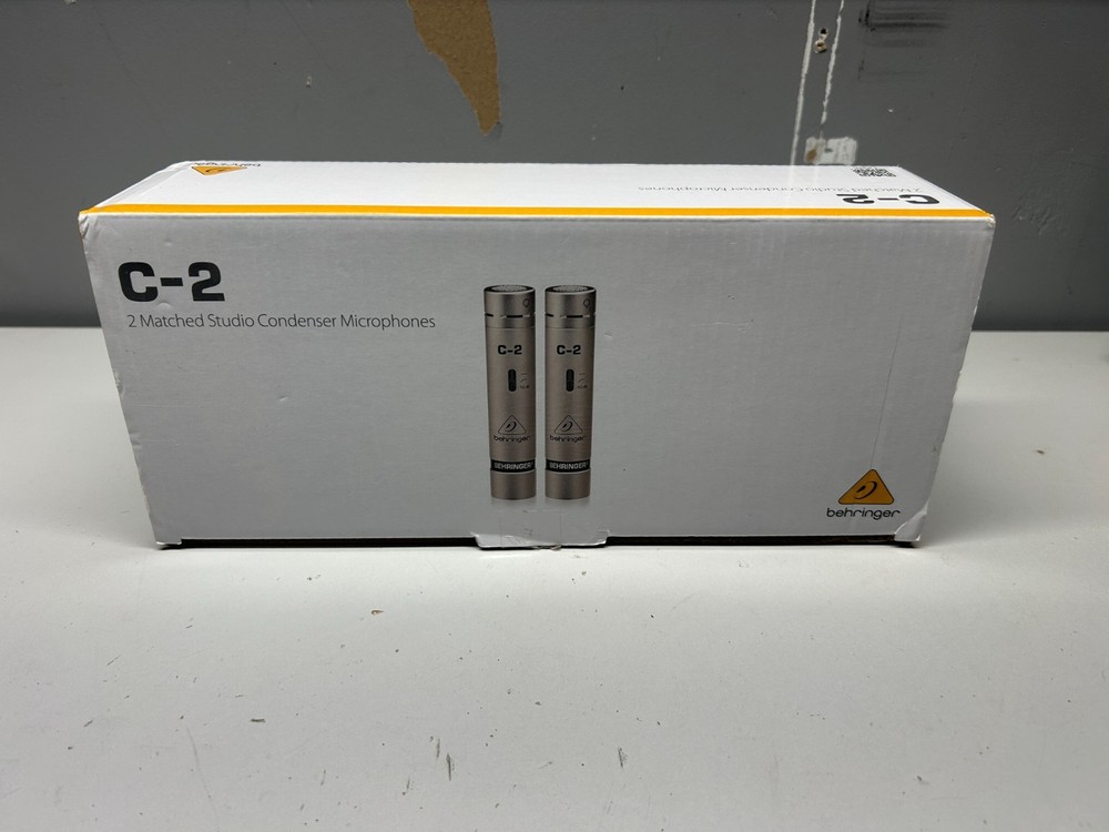 Behringer C-2 Matched Studio Condenser Microphones (pair)
