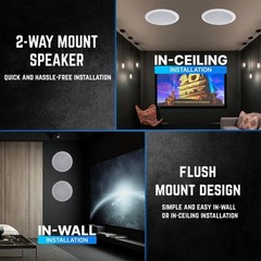 Amplifier Bluetooth Audio Stereo Power Channel Receiver AMP Home 5.0 min FM
