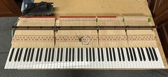 MIDI Controller with 88 note Wood Genuine Grand Piano Keys/Key Set/Keyframe