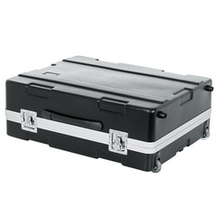 Gator Cases Lightweight Molded ATA Mixer Case with Wheels & Tow Handle; 20″x25″