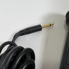 YOGA Corded Microphone with Key Control Function, Attached Cable Cord – Black