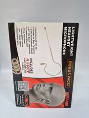 Galaxy Audio BONUS PACK ESM8 Omni-Directional Dual Ear Headset Microphone NEW