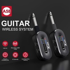 Xvive A58 5.8GHz Wireless Guitar System with Transmitter and Receiver
