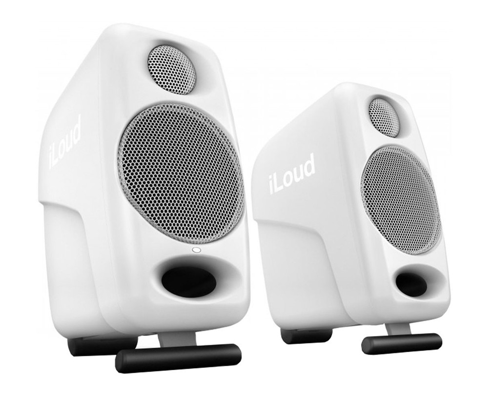 IK Multimedia iLoud Micro Bluetooth Studio Monitor Pair – White – Open Box