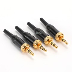 3.5mm Jack Plug TS TRS TRRS With Female Male Thread For Audio Video Stereo Plug