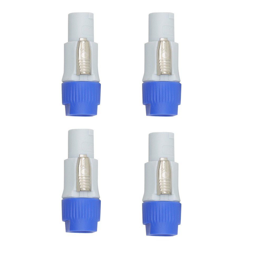 4Pc NAC3FCB Powercon Cable Connector Power adapter Replacement for Neutrik