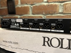 Rolls RM64 Four Zone Mixer Rackmount Audio Mixer Open Box Unused w/ Power Cord