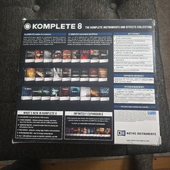 Native Instruments Komplete 8 (with all disks) No Serial Number