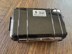 3 x Pelican 1040 micro cases