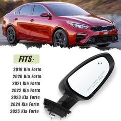 Right Passenger Side Door Mirror Compatible with 2019 2020 2021 2022 2023 2024 2