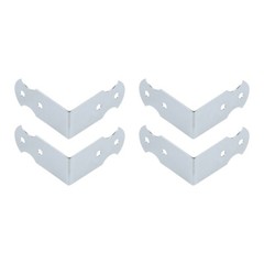 4Pcs Corner Brace Bracket Flight Case Speaker Equipment Box Protector Protecting