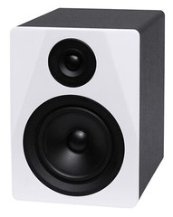 Rockville DPM5W 5.25″ 2-Way 150W White Active/Powered Studio Monitor Speaker