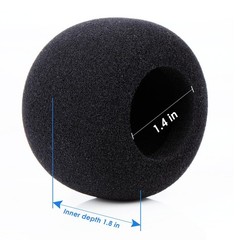„Zoom H1n Recorder Windscreen Muff & Pop Filter for Indoor/Outdoor Use“