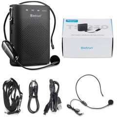 Voice Amplifier for Teachers with Bluetooth, Portable Rechargeable Wireless V…