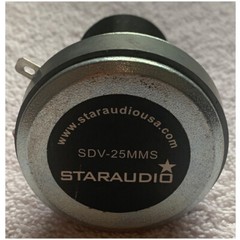 25MM Titanium Driver Compression Screw-on Horn PA Stage Speaker Driver Tweeter