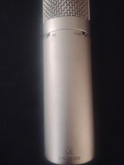 studio project c1 Silver Wired Condenser Microphone Studio Mic