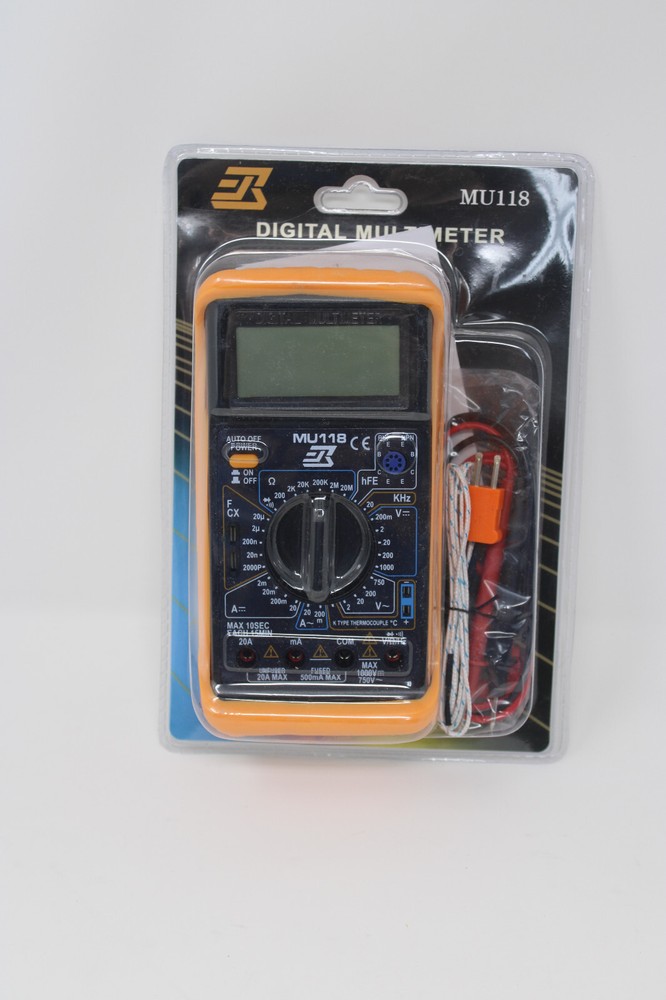MU118 Digital Multimeter with Capacitance & Frequency! Ham Radio
