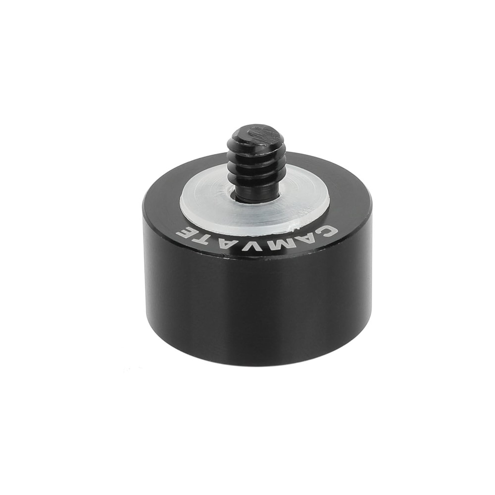 CAMVATE Mic Stand Adapter 1/4″ Male to 5/8″ Female for Microphone black