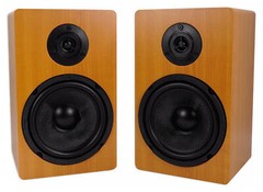 Pair Rockville RockShelf 64C Classic 6.5″ Home Bookshelf Speakers w/37″ Stands