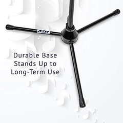 NEW Microphone Stand Boom Arm Floor Podium Studio Adjustable 38.5-66in Foldable