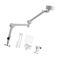 Microphone Arm Stand Half Circular Angle Management Feature Cable Planner