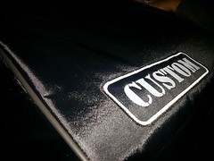 Custom padded cover for Allen&Heath QU-24 mixing console