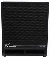 Rockville RBG18S 18″ 2000 Watt Active Powered PA Subwoofer w/DSP+Limiter Pro/DJ