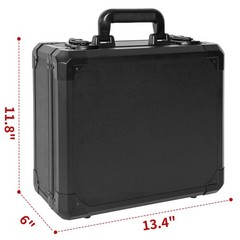 Protective Hard Case Shockproof Waterproof DIY Foam Insert 13.5×11.6×6 Inch